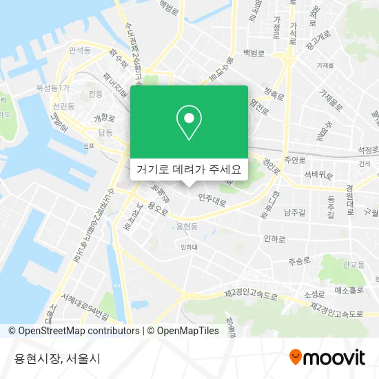용현시장 지도