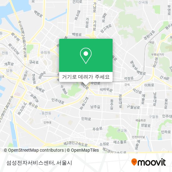 섬성전자서비스센터 지도