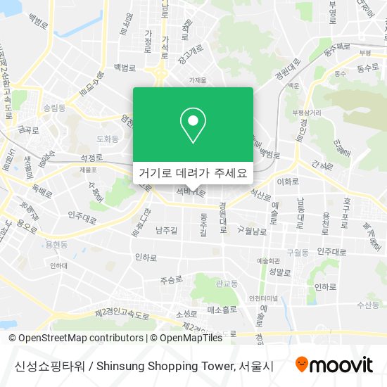 신성쇼핑타워 / Shinsung Shopping Tower 지도