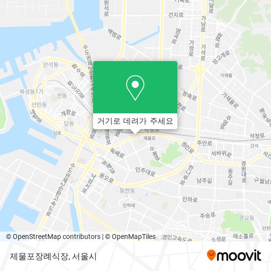 제물포장례식장 지도