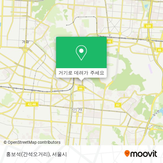 홍보석(간석오거리) 지도