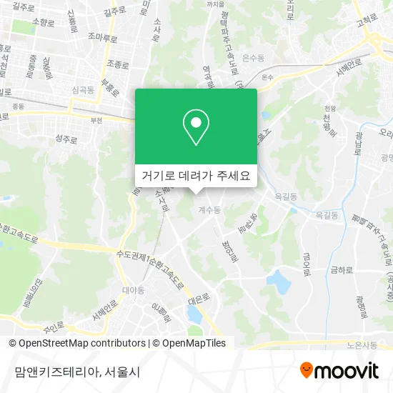 맘앤키즈테리아 지도