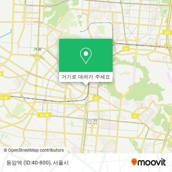 동암역 (ID:40-800) 지도