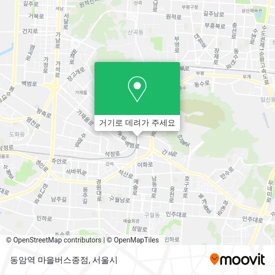 동암역 마을버스종점 지도