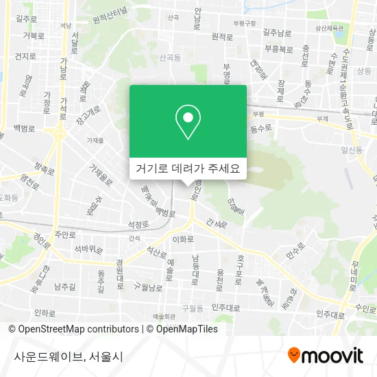 사운드웨이브 지도