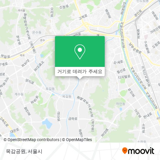 목감공원 지도