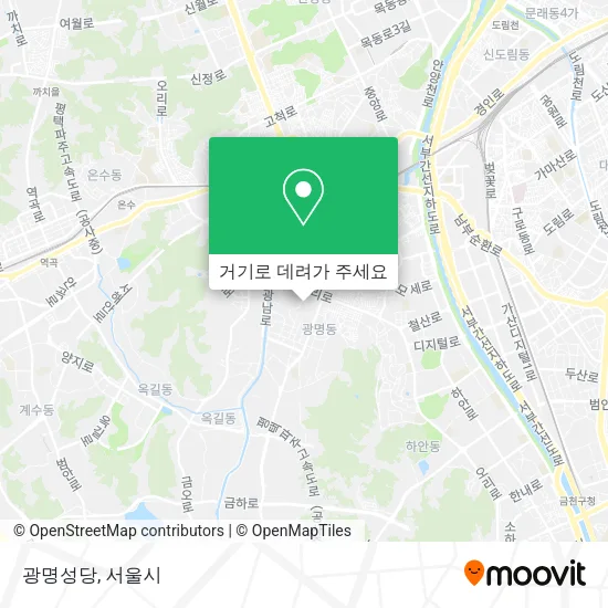 광명성당 지도