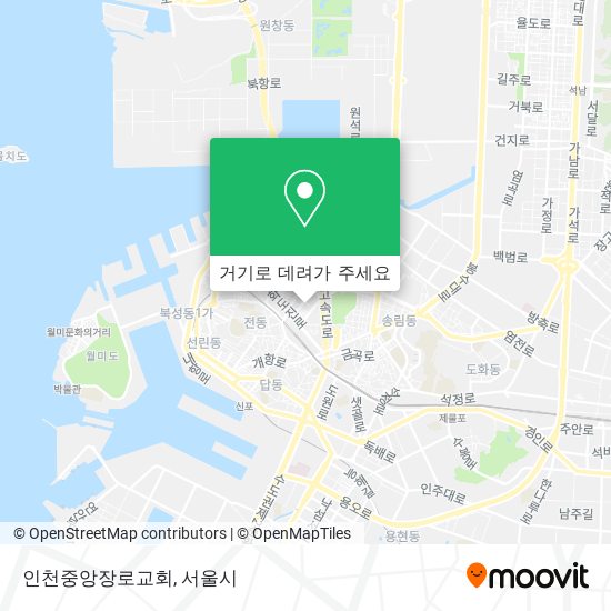 인천중앙장로교회 지도