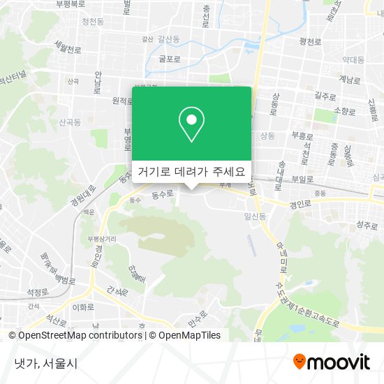 냇가 지도