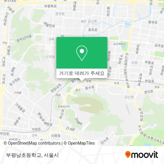 부평남초등학교 지도