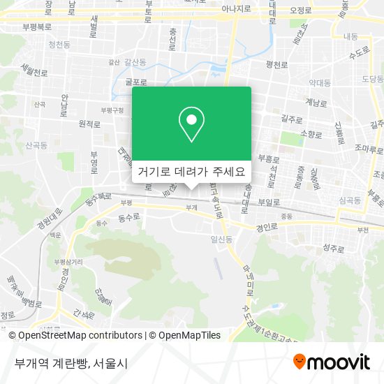 부개역 계란빵 지도