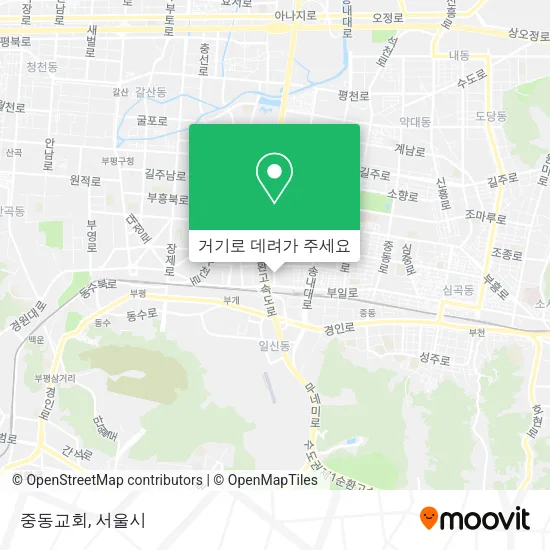 중동교회 지도