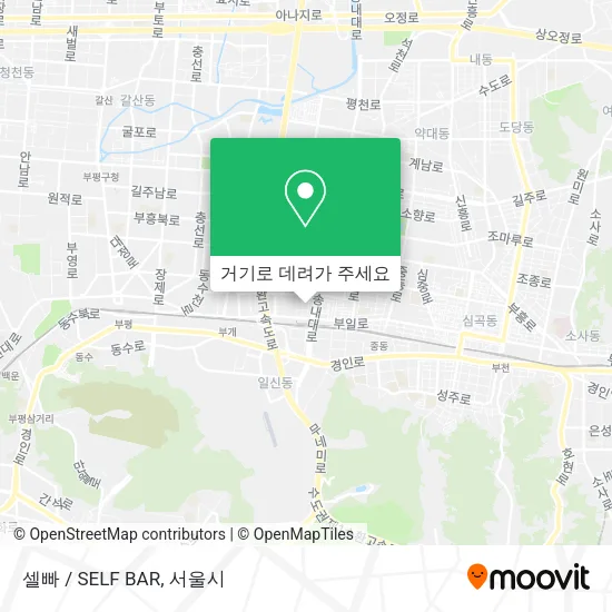셀빠 / SELF BAR 지도