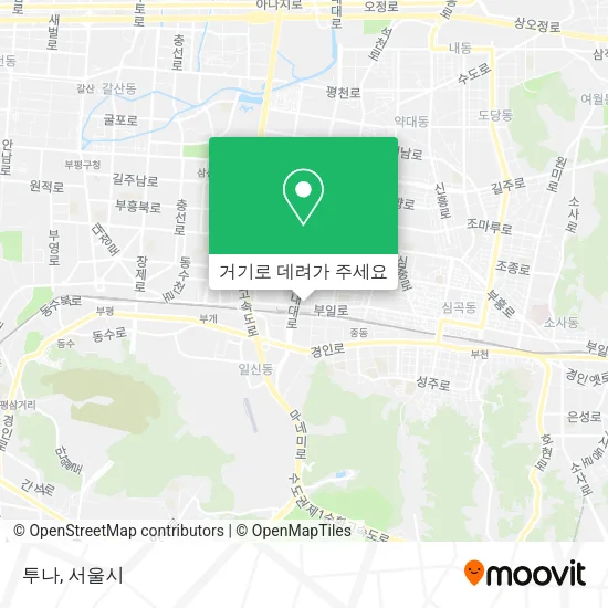 투나 지도