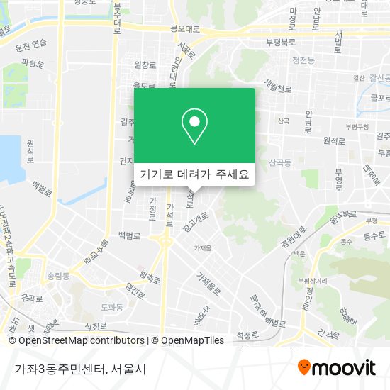 가좌3동주민센터 지도