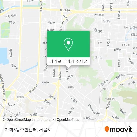가좌3동주민센터 지도