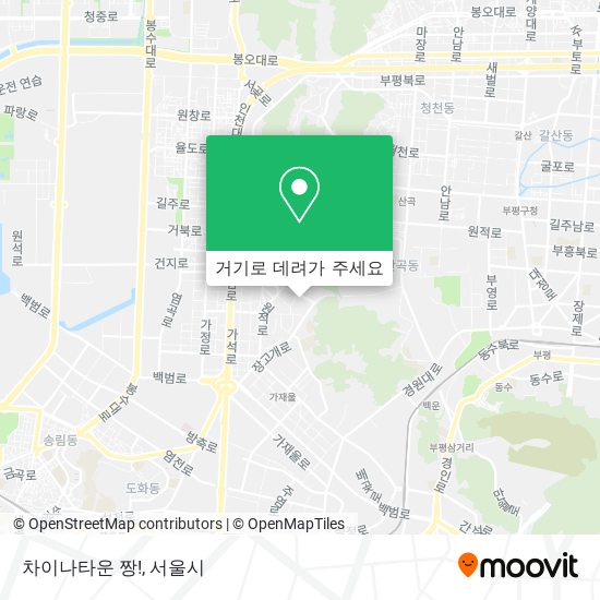 차이나타운 짱! 지도