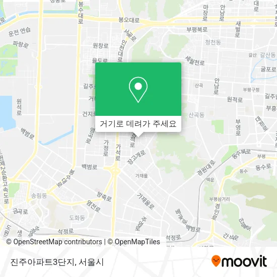 진주아파트3단지 지도