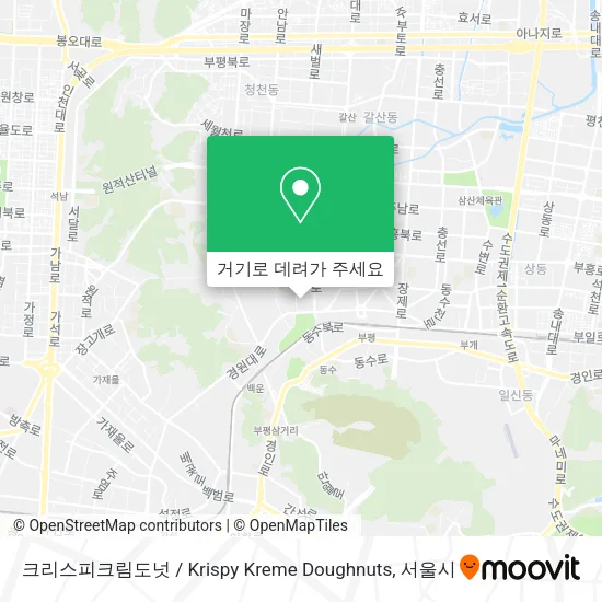 크리스피크림도넛 / Krispy Kreme Doughnuts 지도