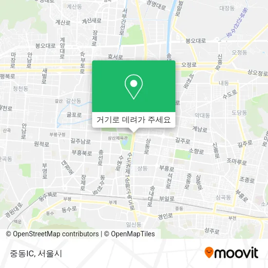 중동IC 지도