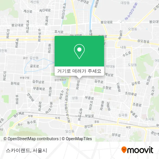 스카이랜드 지도