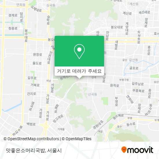 맛좋은소머리국밥 지도