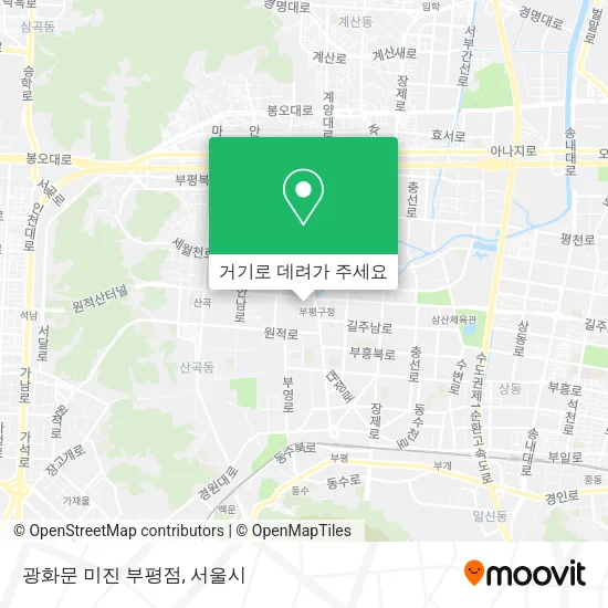 광화문 미진 부평점 지도