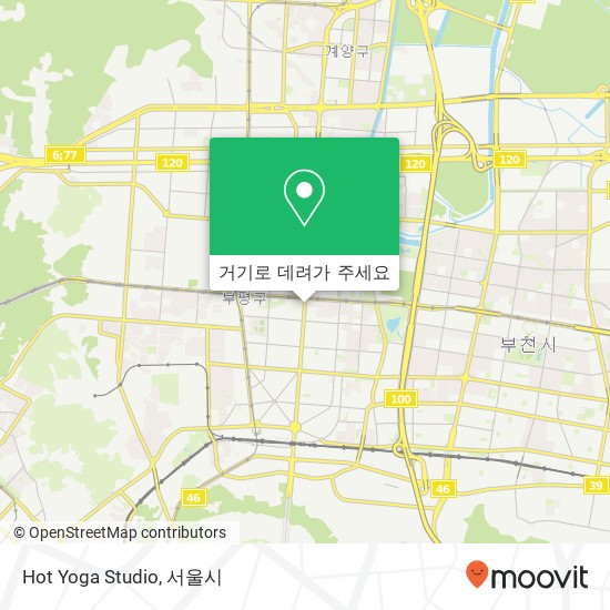 Hot Yoga Studio 지도