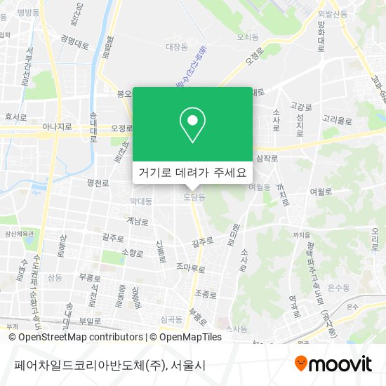 페어차일드코리아반도체(주) 지도