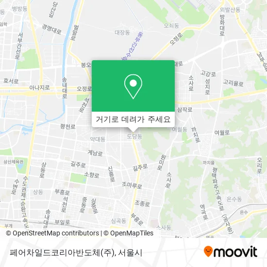 페어차일드코리아반도체(주) 지도