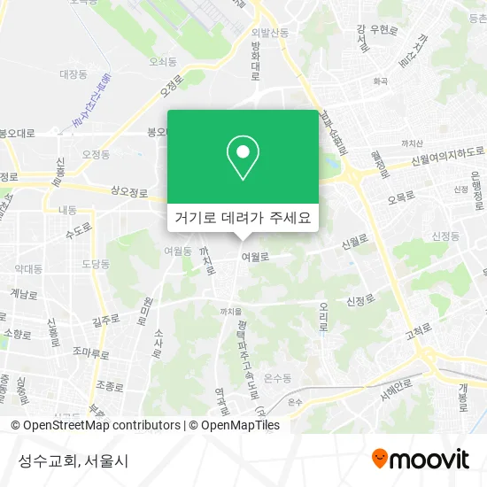 성수교회 지도