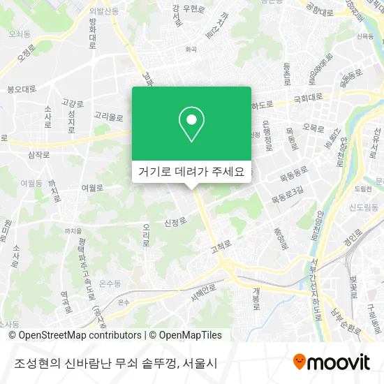 조성현의 신바람난 무쇠 솥뚜껑 지도
