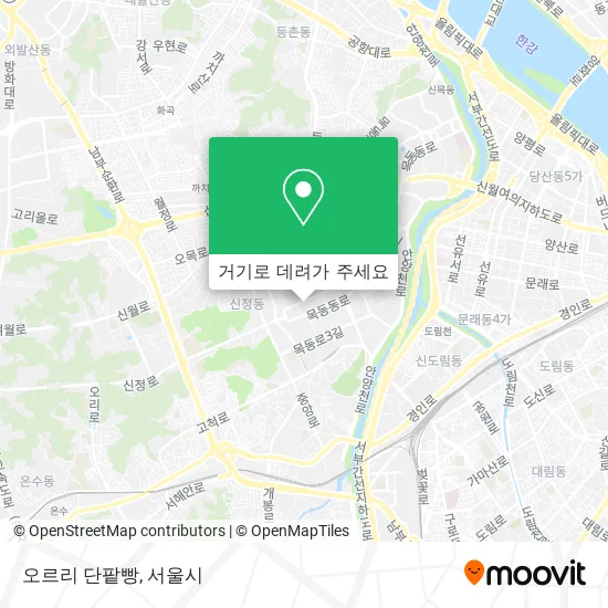 오르리 단팥빵 지도