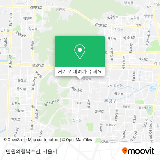 만원의행복수산 지도