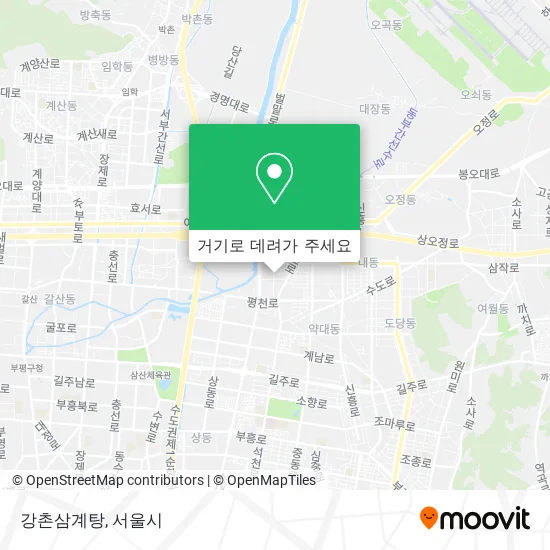 강촌삼계탕 지도