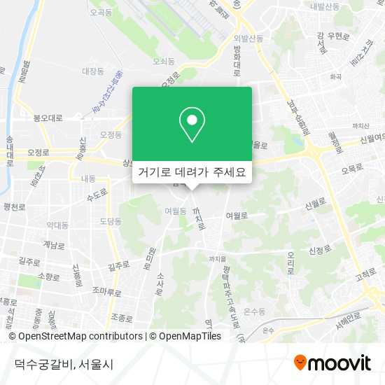 덕수궁갈비 지도