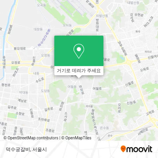 덕수궁갈비 지도