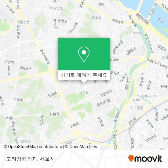 고려정형외과 지도