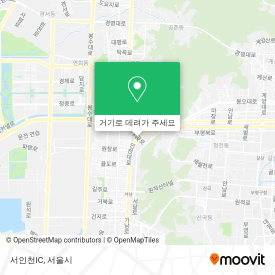 서인천IC 지도