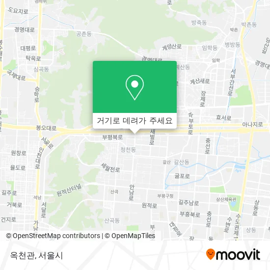 옥천관 지도