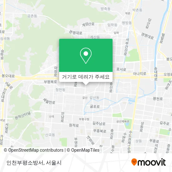 인천부평소방서 지도
