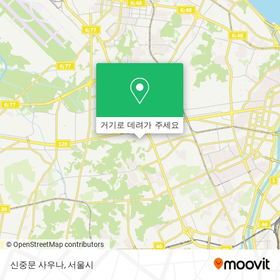 신중문 사우나 지도
