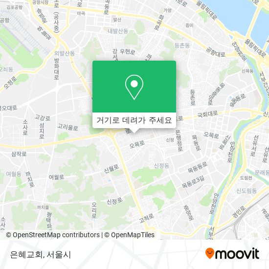 은혜교회 지도