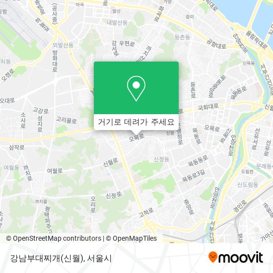 강남부대찌개(신월) 지도