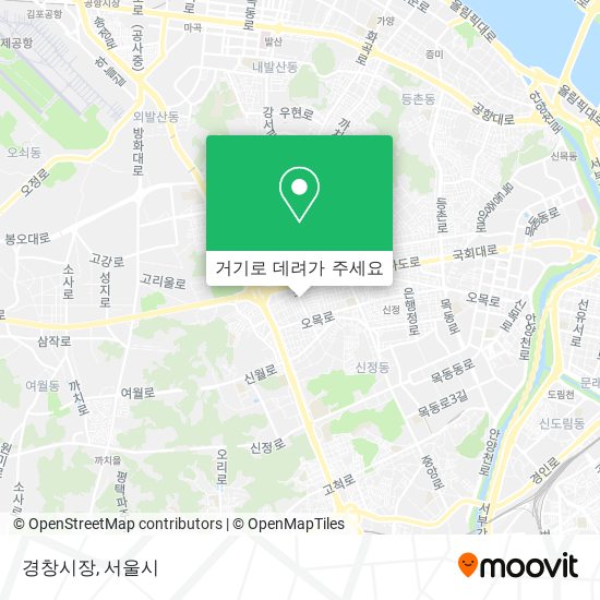 경창시장 지도