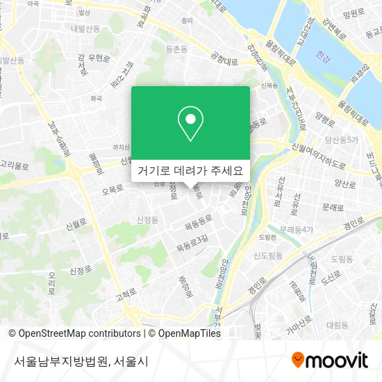 서울남부지방법원 지도