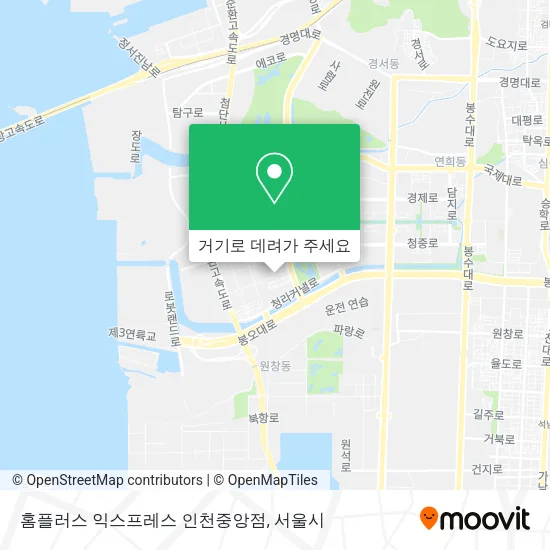 홈플러스 익스프레스 인천중앙점 지도