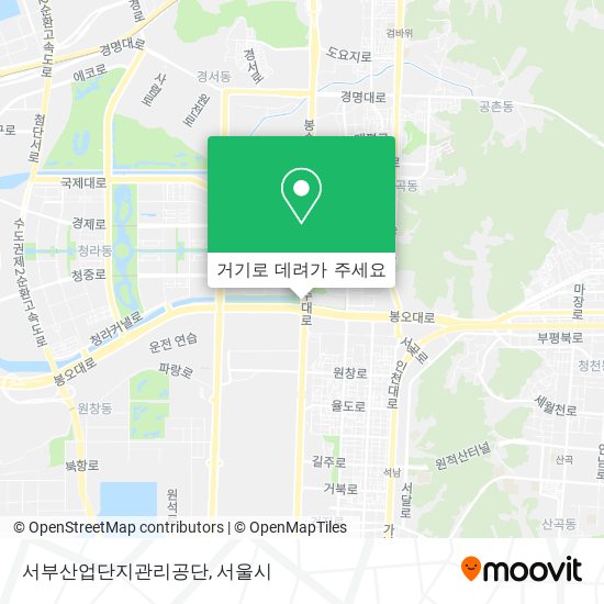 서부산업단지관리공단 지도