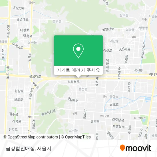 금강할인매장 지도