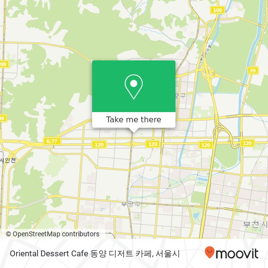 Oriental Dessert Cafe 동양 디저트 카페 지도